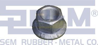 ГАЙКА ФЛАНЦЕВАЯ M12S1.75 SW18 Sem Lastik. Артикул 15420