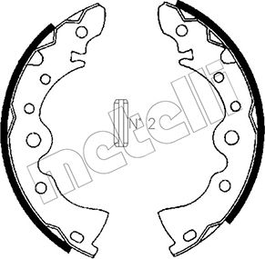 Тормозные колодки Metelli. Артикул 53-0605