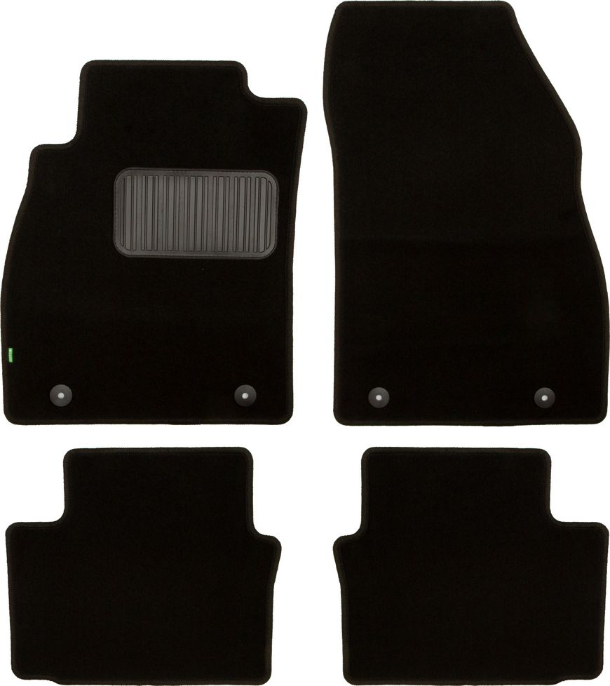 Коврики Klever Standard для салона Opel Insignia седан, универсал, хэтчбек 2008-2026. Артикул KLEVER02372201210kh