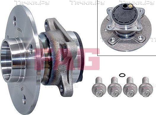Ступица колеса с интегрированным подшипником Fag задняя для Toyota Aygo II 2014-2026. Артикул 713 6188 70