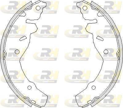 Тормозные колодки RoadHouse задние для Chrysler LeBaron III 1986-1993. Артикул 4191.00