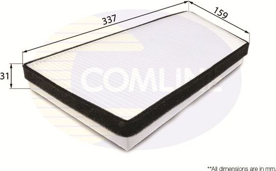 Салонный фильтр Comline. Артикул EKF115