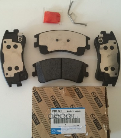 Тормозные колодки Mazda. Артикул G2YS3328Z