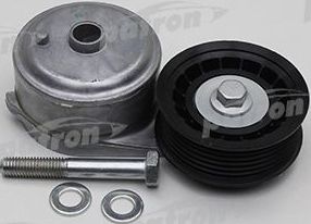 Натяжной ролик (натяжитель) приводного поликлинового ремня Patron для Cadillac Escalade I 1998-2000. Артикул PT52144