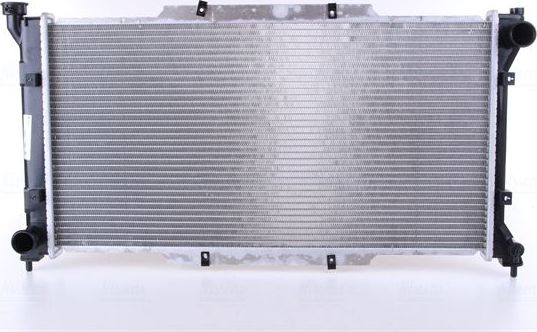 Радиатор охлаждения двигателя Nissens для Subaru Legacy II 1994-1999. Артикул 67701