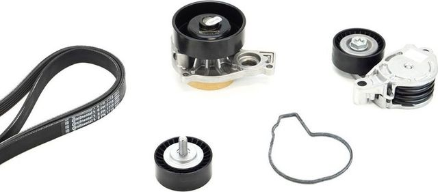 Комплект поликлинового ремня (с водяным насосом) BMW  X1 (F48) ContiTech. Артикул 6PK1715WP2
