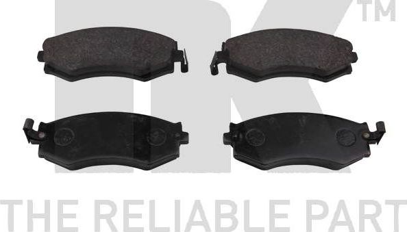 Тормозные колодки NK. Артикул 222240