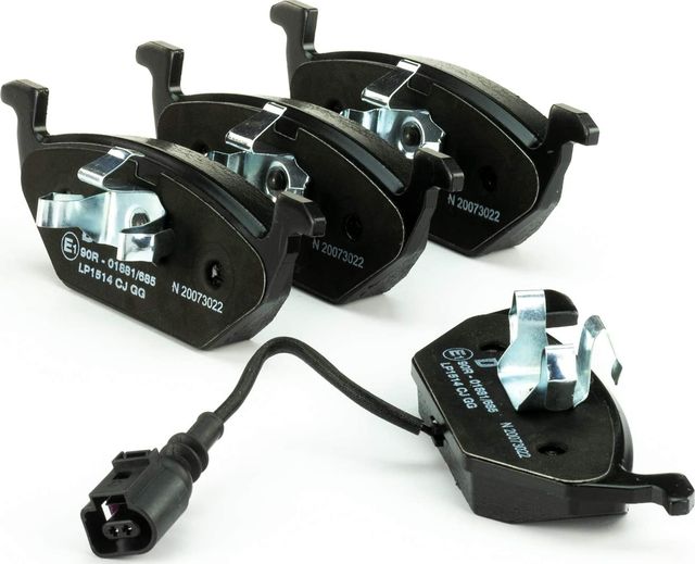 Тормозные колодки Delphi (Low-Metallic) передние для Audi A2 2000-2005. Артикул LP1514