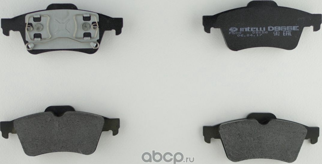 Колодки тормозные (Intelli). Артикул D966E