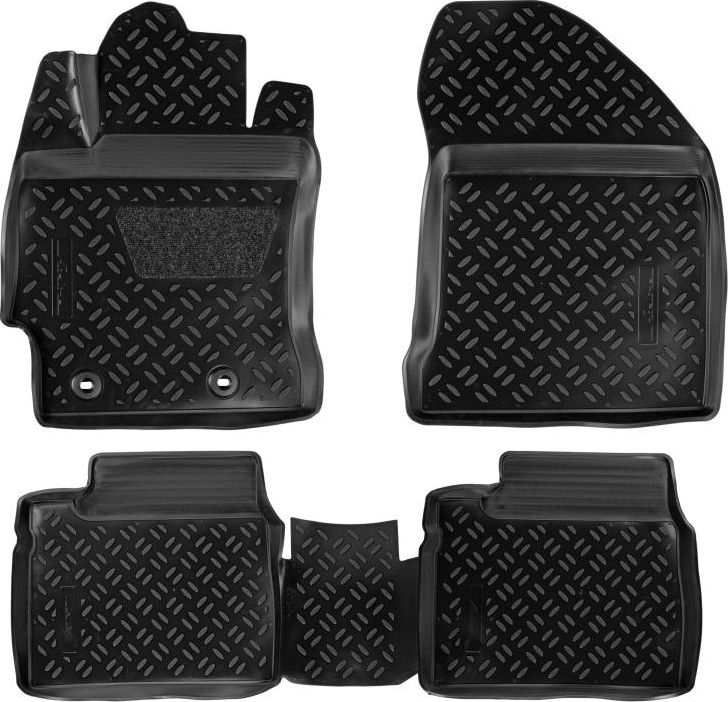 Коврики Airline 3D с высоким бортиком для салона Toyota Corolla E180/E170 2013-2019. Артикул ACM-PS-66