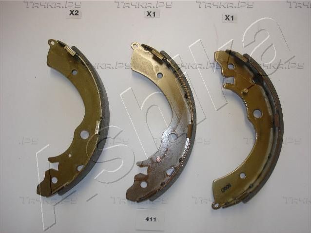 Тормозные колодки ASHIKA задние для Suzuki Carry X 2000-2026. Артикул 55-04-411