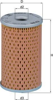 Масляный фильтр Mahle. Артикул OX 42
