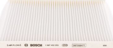 Салонный фильтр Bosch. Артикул 1 987 432 253