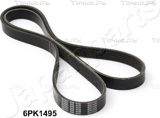 Приводной ремень поликлиновой Japanparts. Артикул DV-6PK1495