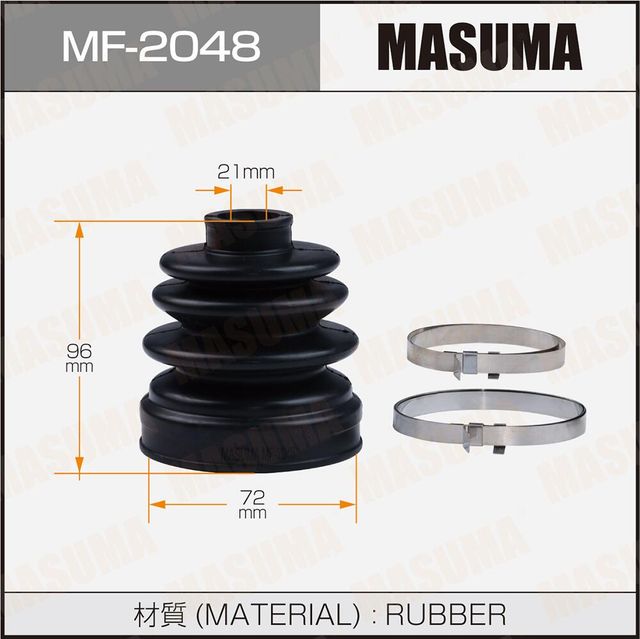 Пыльник ШРУСа внутренний Masuma передний/задний правый для Mazda Premacy I (CP) 2001-2005. Артикул MF-2048