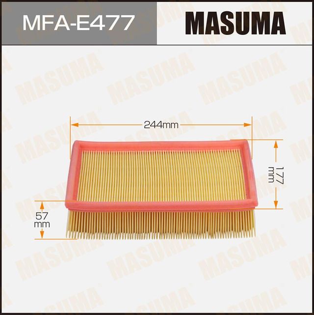 Воздушный фильтр Masuma. Артикул MFA-E477