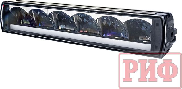 Фара светодиодная водительского света РИФ 306 мм 72W с дневными ходовыми огнями. Артикул z