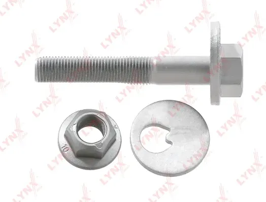 Болт подвески эксцентриковый (комплект с гайкой шайбой) INFINITI FX 03-08/ JX 12 (Lynxauto). Артикул FS1197