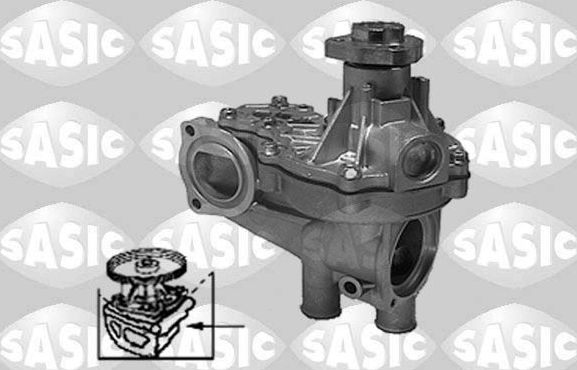 Помпа (водяной насос) Sasic для Audi Coupe II (B3) 1989-1996. Артикул 9001285