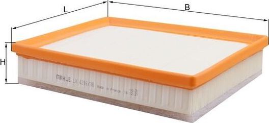 Воздушный фильтр Mahle. Артикул LX 4296/8