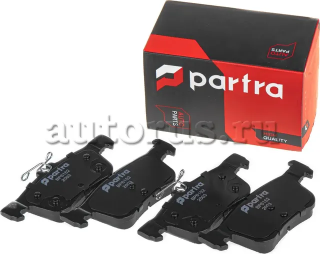 Колодки тормозные дисковые | перед прав/лев | (Partra) Partra. Артикул BP6152