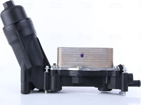 Радиатор масляный (маслоохладитель) для двигателя Nissens (алюминий). Артикул 91336