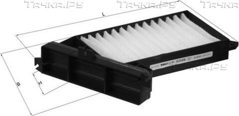 Салонный фильтр Mahle для Mitsubishi Galant VIII 1996-2004. Артикул LA 384