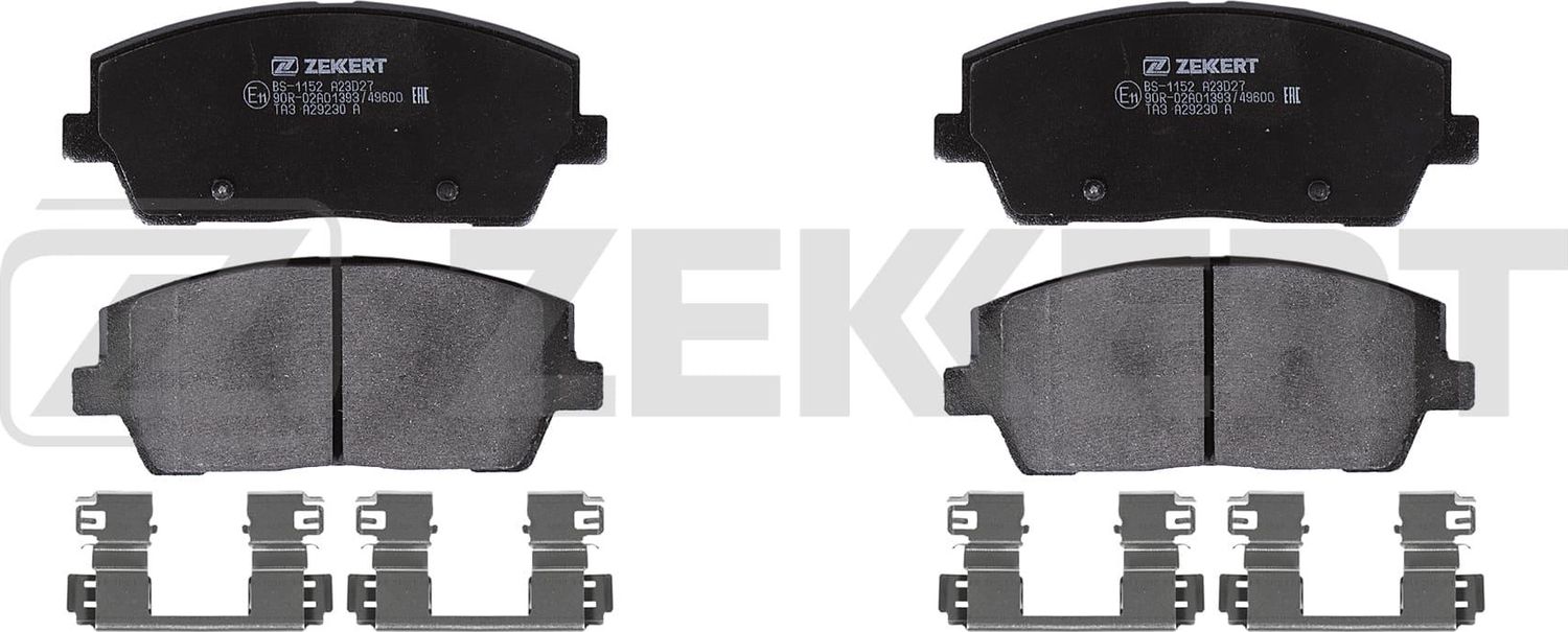 Тормозные колодки Zekkert. Артикул BS-1152