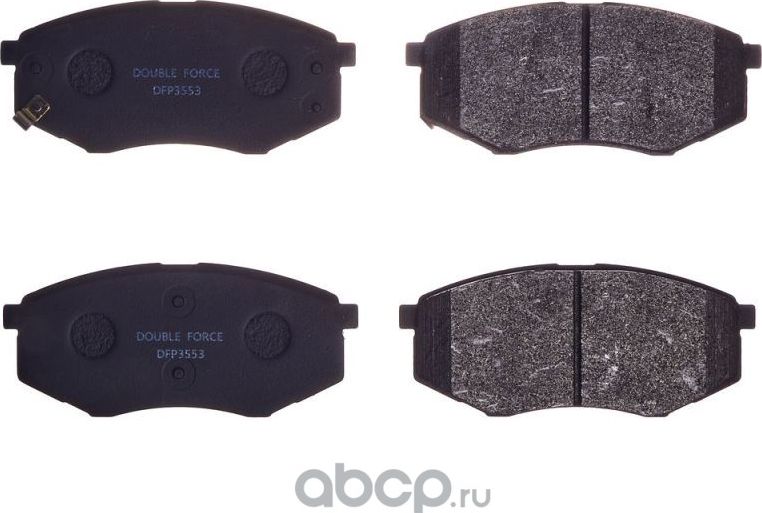 Колодки торм. fr hyundai (Double Force) Double Force. Артикул DFP3553