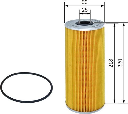 Масляный фильтр Bosch для BMW 5 III (E34) 1988-1991. Артикул 1 457 429 251