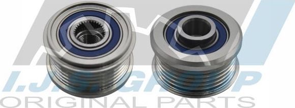 Муфта генератора обгонная IJS Group для Fiat Ulysse II 2008-2011. Артикул 30-1027