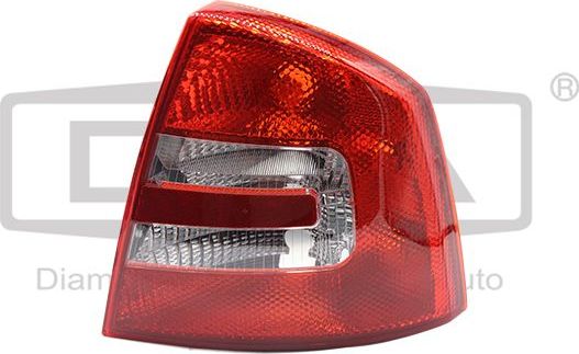 Фонарь задний DPA правый для Skoda Octavia A5 2004-2013. Артикул 89450719002