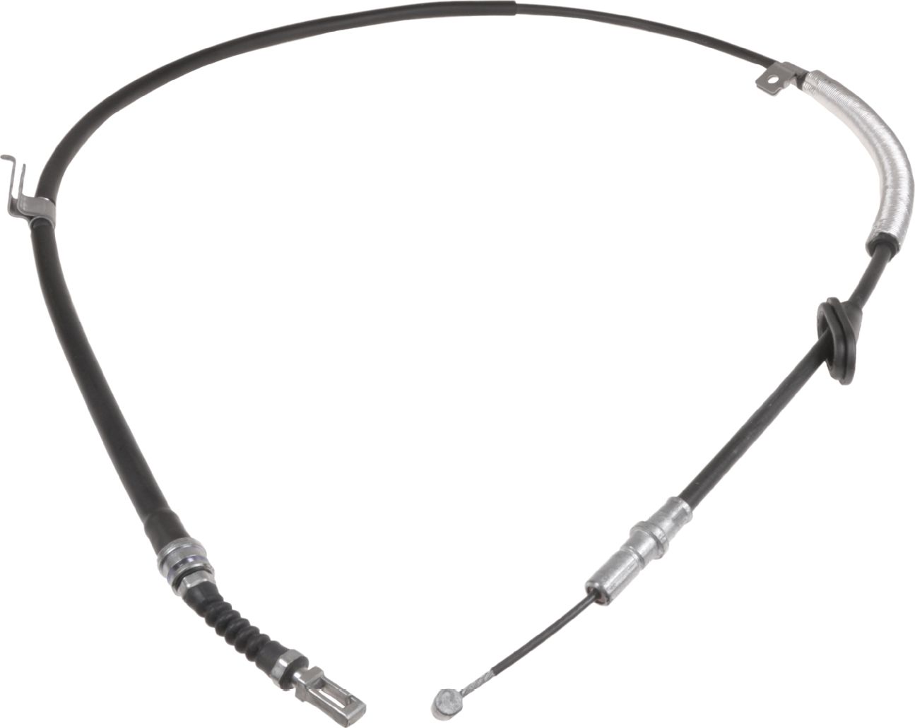 Трос ручника (тросик ручного тормоза) Blue Print. Артикул ADH246158