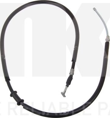 Трос ручника (тросик ручного тормоза) NK. Артикул 9023151