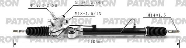 Рулевая рейка Patron. Артикул PSG3045