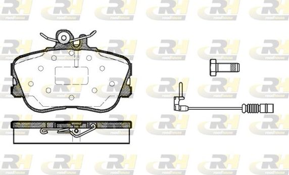Тормозные колодки RoadHouse. Артикул 2445.02