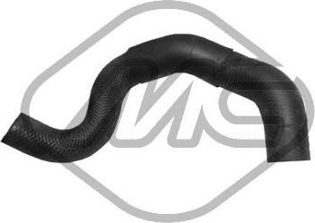 Патрубок радиатора (системы охлаждения) Metalcaucho (EPDM (Этилен-пропиленовый каучук)). Артикул 94568