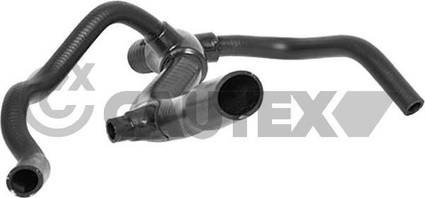 Патрубок радиатора (системы охлаждения) Cautex нижний для Ford Mondeo I 1993-1996. Артикул 086409