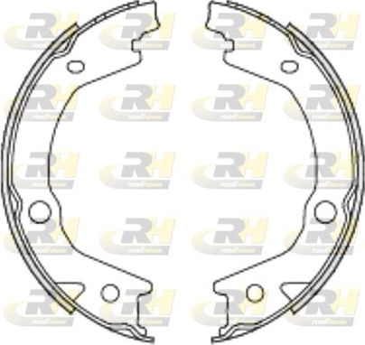 Тормозные колодки (стояночная тормозная система) RoadHouse. Артикул 4697.00