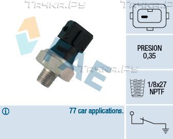Датчик давления масла FAE для Honda Civic VI 1997-2001. Артикул 12470