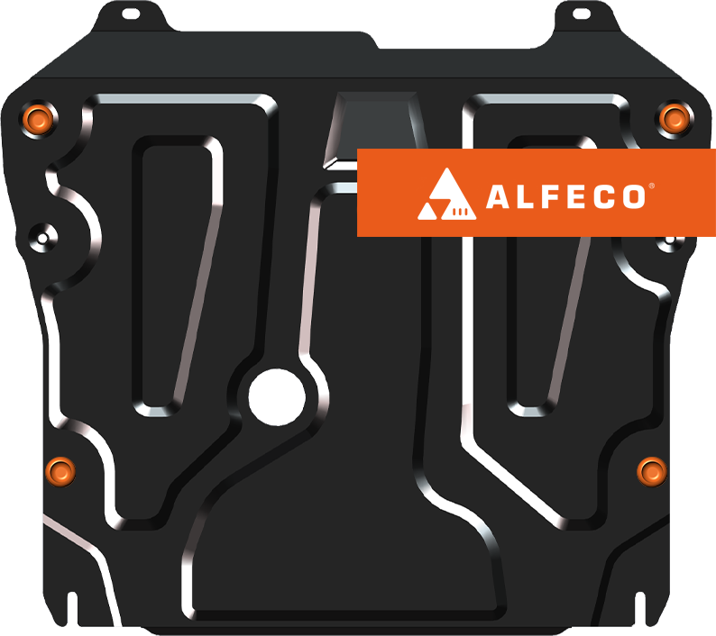Защита Alfeco для картера и КПП Chevrolet Cruze 2009-2015. Артикул ALF.03.12 st