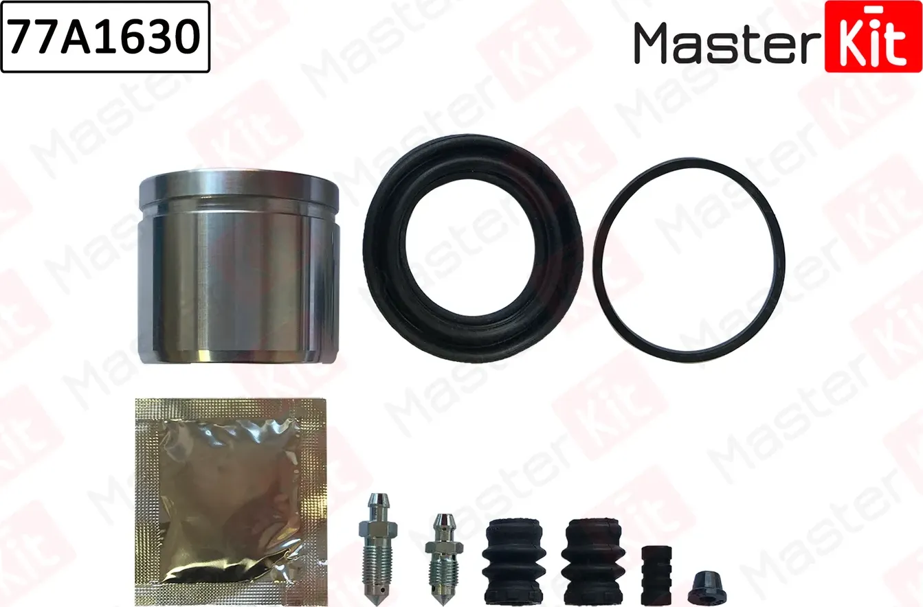 77A1630 Ремкомплект тормозного суппорта + поршень Hyundai SONATA IV (EF) 1998 - 2005  Nissan JUKE (F (Master KIT). Артикул 77a1630