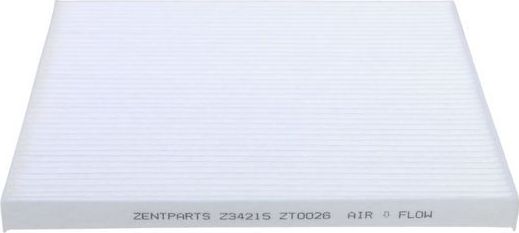Салонный фильтр Zentparts. Артикул Z34215