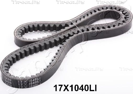Приводной ремень клиновой Japanparts. Артикул DT-17X1040LI