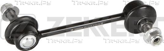 Стойка (тяга) стабилизатора Zekkert задняя для Hyundai Lantra II 1995-2000. Артикул SS-1218
