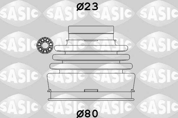 Пыльник ШРУСа внутренний Sasic. Артикул 9004630