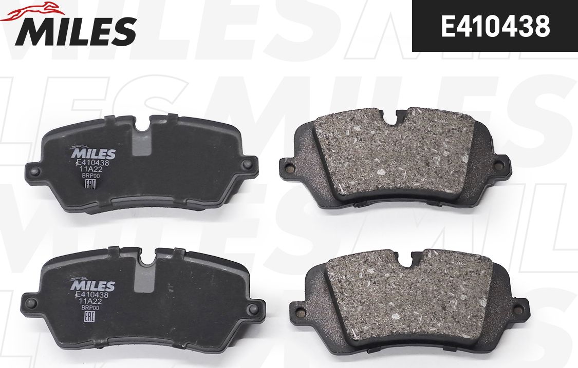 Тормозные колодки Miles (Low-Metallic). Артикул E410438