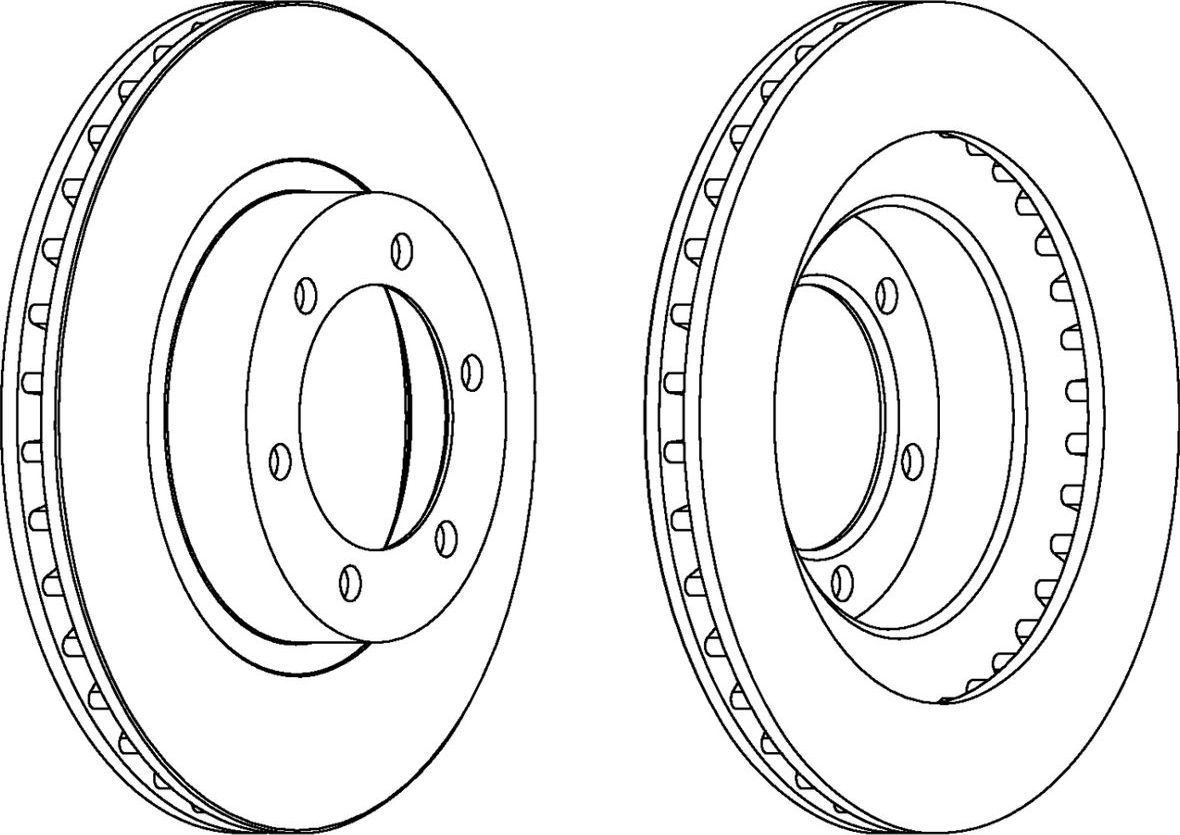 Тормозной диск Ferodo Premier. Артикул DDF1594C