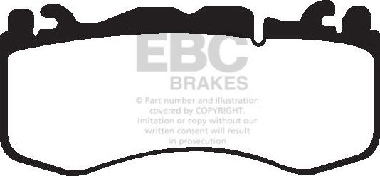 Тормозные колодки EBC Brakes. Артикул DP42174R