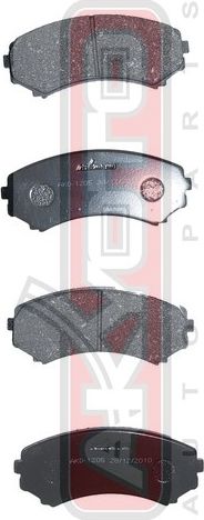 Тормозные колодки Akyoto Packing AKYOTO. Артикул AKD-1205